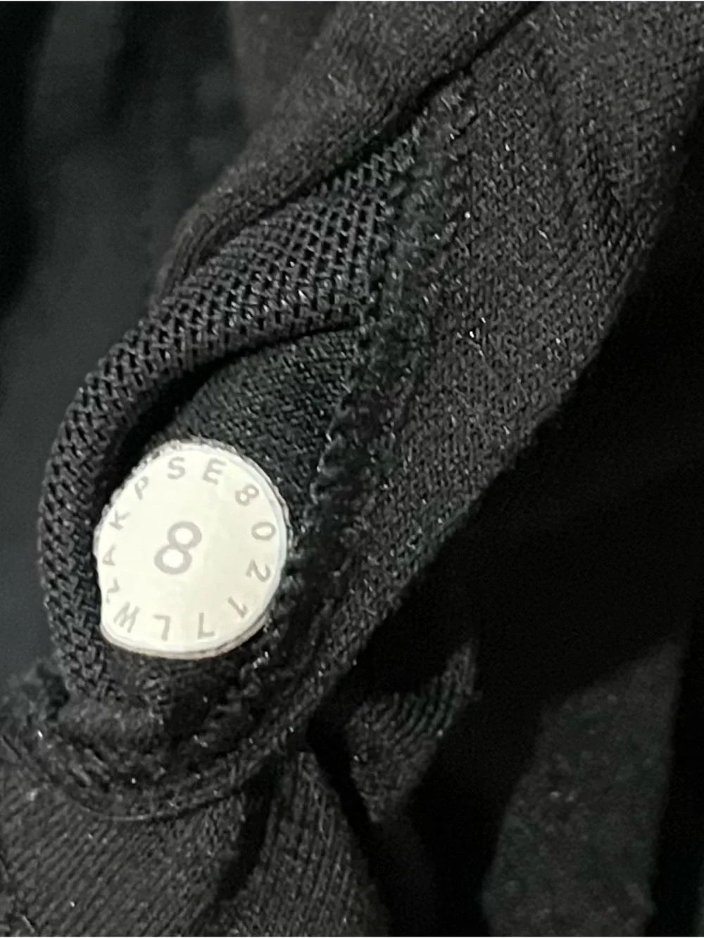 Lululemon Run The Day Bra Fractal Dark Starlight Black / Black